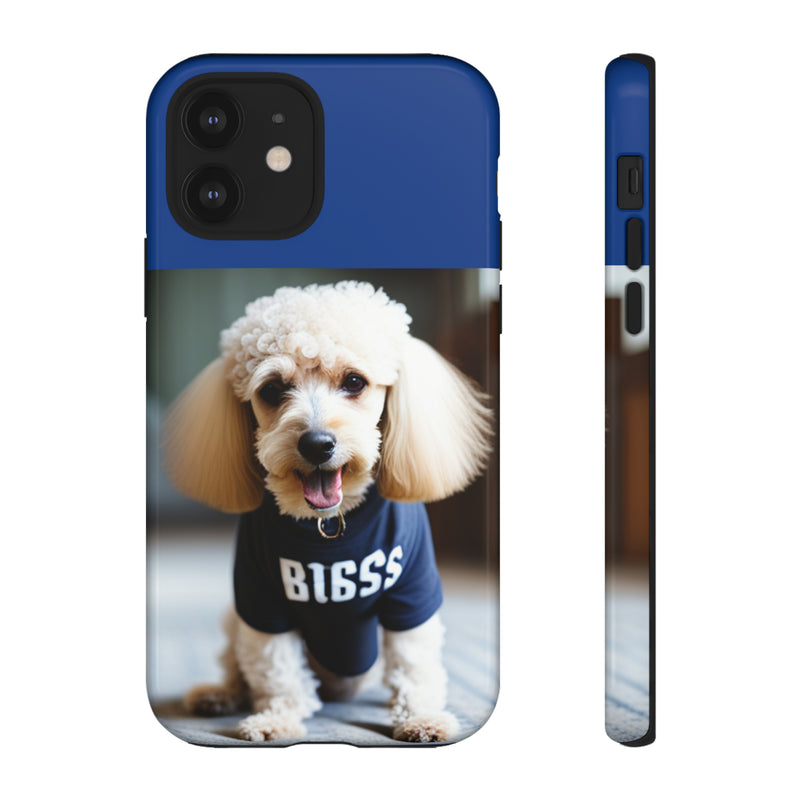 Bigss In Blue Tough Cases. All iPhone 15, 14, 13, 12, 11, X, 8 , Google Pixel 7, 6, 5, Samsung Galaxy 23, 22, 21, 20, 10