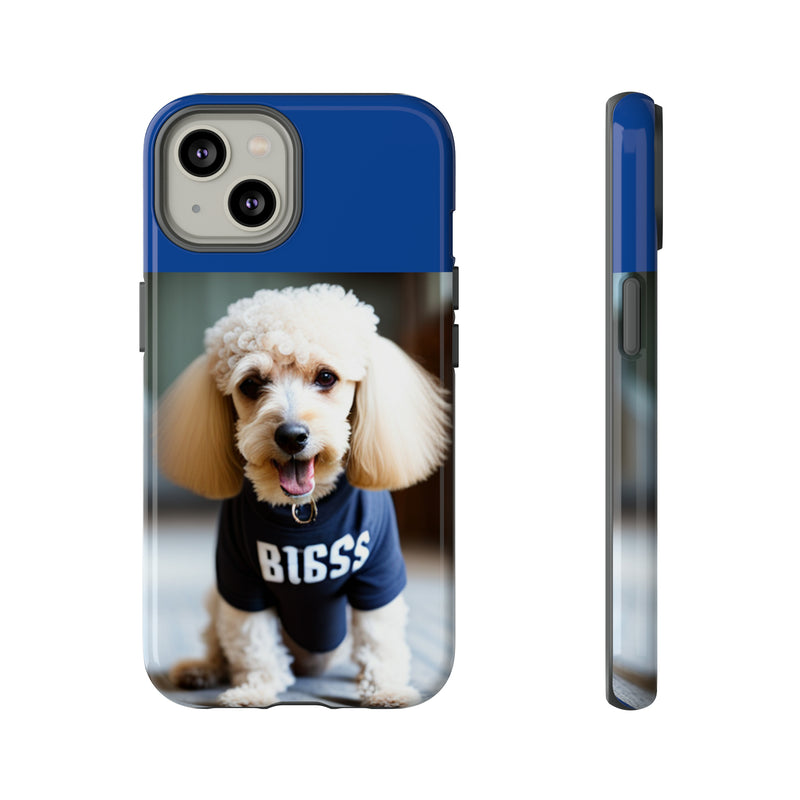 Bigss In Blue Tough Cases. All iPhone 15, 14, 13, 12, 11, X, 8 , Google Pixel 7, 6, 5, Samsung Galaxy 23, 22, 21, 20, 10