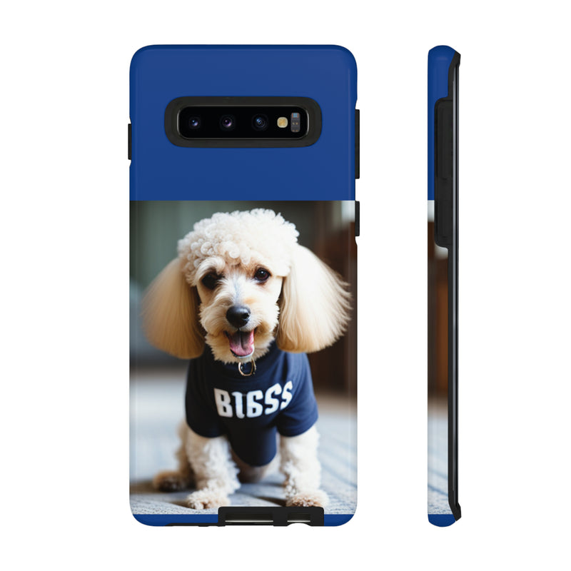 Bigss In Blue Tough Cases. All iPhone 15, 14, 13, 12, 11, X, 8 , Google Pixel 7, 6, 5, Samsung Galaxy 23, 22, 21, 20, 10