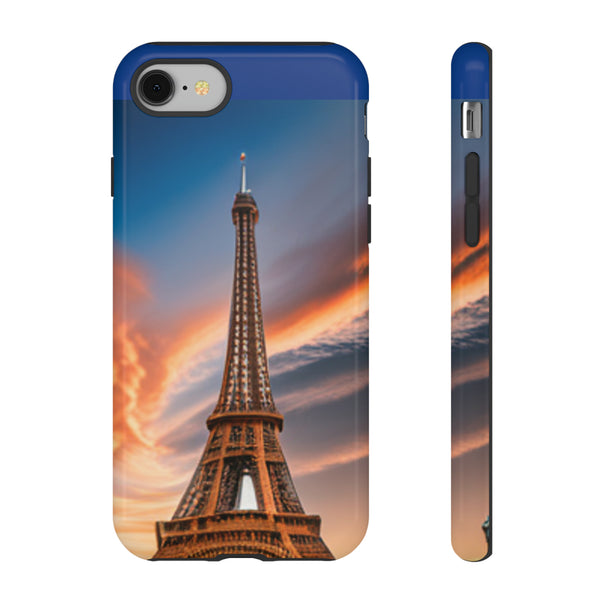 Eiffel Tower Tough Cases For iPhone 15, 14, 13, 12, 11, 09, X, Samsung Galaxy 23, 22, 21, 20