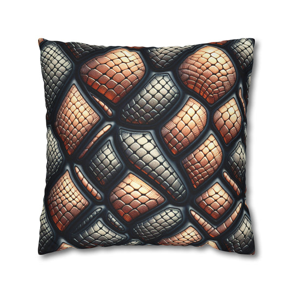 Spun Polyester Square Pillowcase