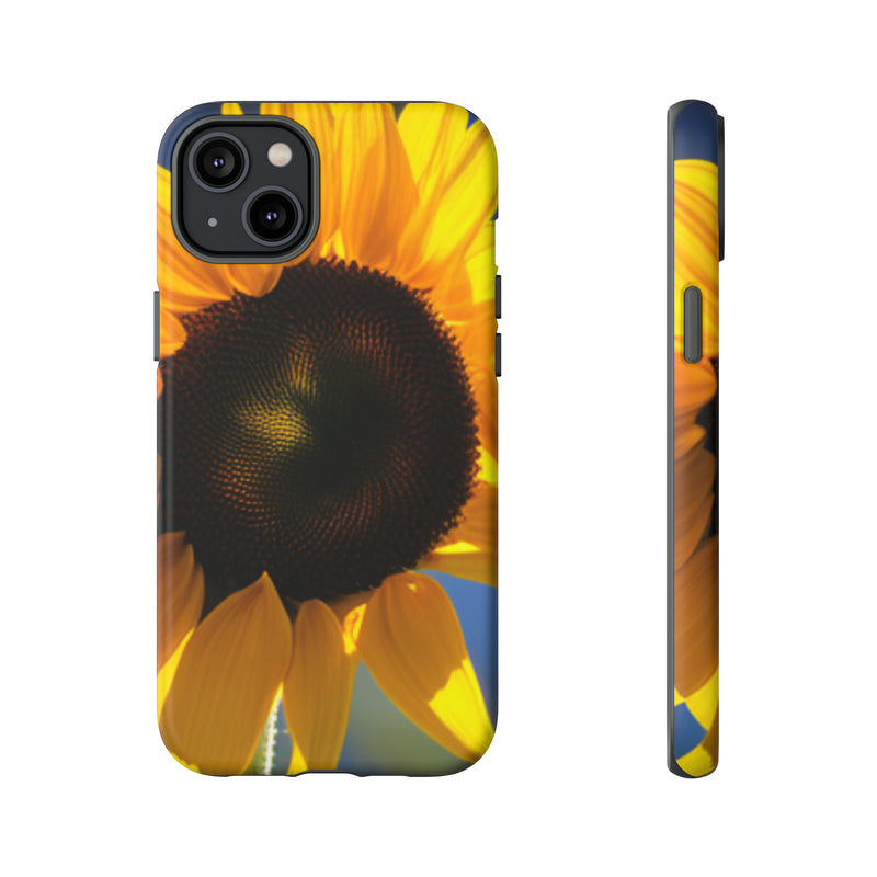 Sunflower Tough Cases  All iPhone 15, 14, 13, 12, 11, X, 8 , Google Pixel 7, 6, 5, Samsung Galaxy 23, 22, 21, 20, 10