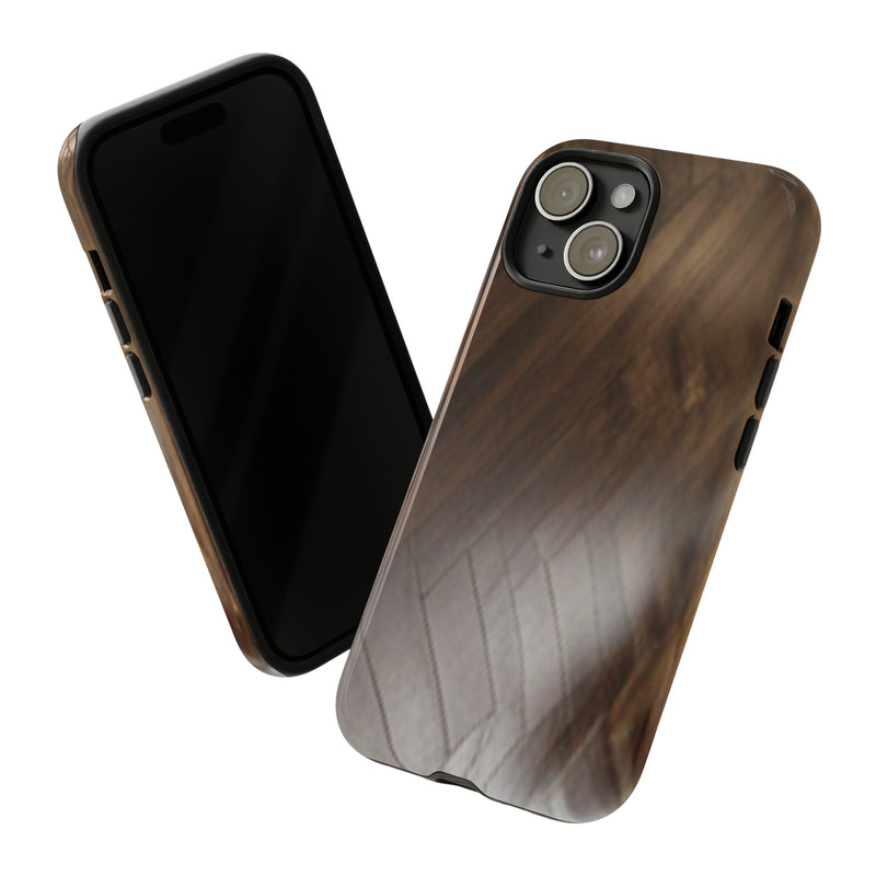 Shine Brown Floor Tough Cases. All iPhone 15, 14, 13, 12, 11, X, 8 , Google Pixel 7, 6, 5, Samsung Galaxy 23, 22, 21, 20, 10