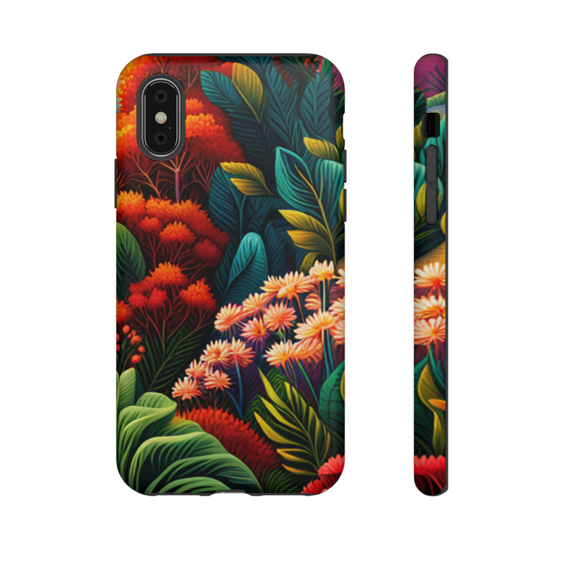 Vibrant Floresta Tough Cases For  All iPhone 15, 14, 13, 12, 11, X, 8 , Google Pixel 7, 6, 5, Samsung Galaxy 23, 22, 21, 20, 10