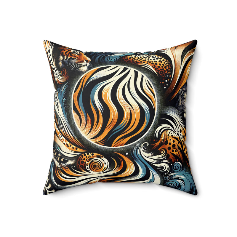 Spun Polyester Square Pillow