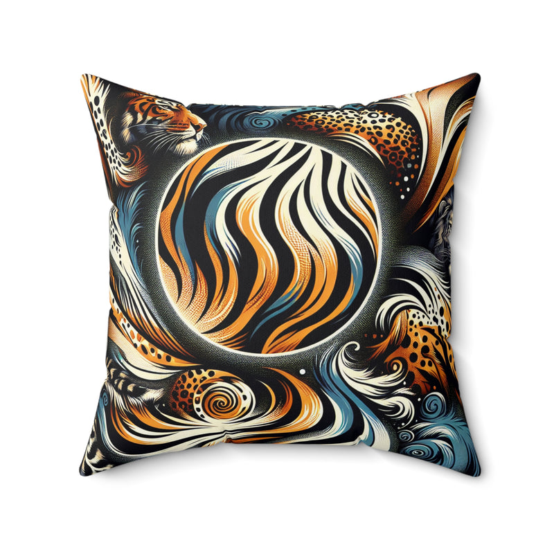 Spun Polyester Square Pillow