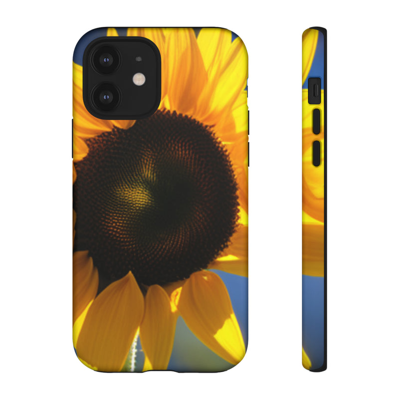 Sunflower Tough Cases  All iPhone 15, 14, 13, 12, 11, X, 8 , Google Pixel 7, 6, 5, Samsung Galaxy 23, 22, 21, 20, 10