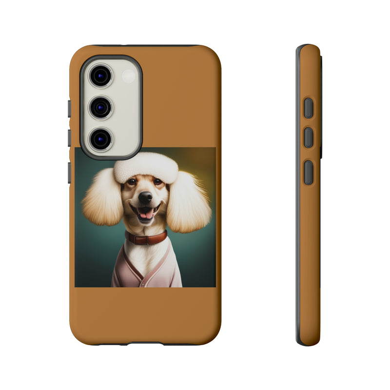 A Lady Poodle Tough Cases. All iPhone 15, 14, 13, 12, 11, X, 8 , Google Pixel 7, 6, 5, Samsung Galaxy 23, 22, 21, 20, 10