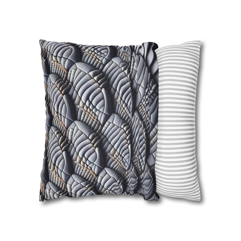 Spun Polyester Square Pillowcase