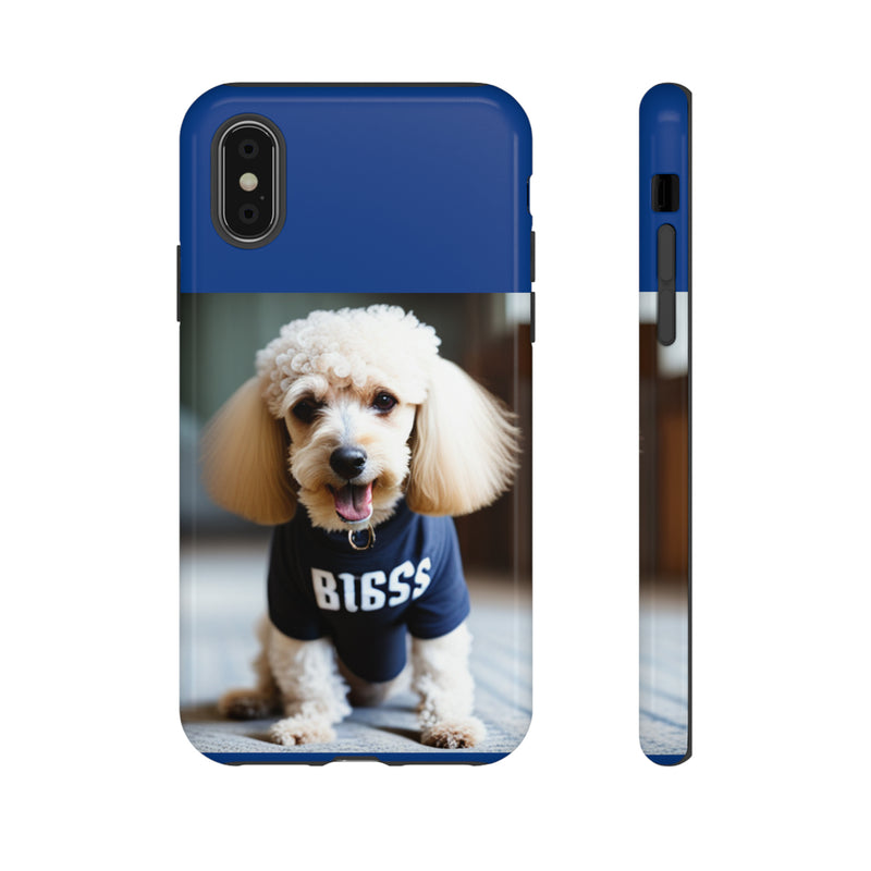 Bigss In Blue Tough Cases. All iPhone 15, 14, 13, 12, 11, X, 8 , Google Pixel 7, 6, 5, Samsung Galaxy 23, 22, 21, 20, 10