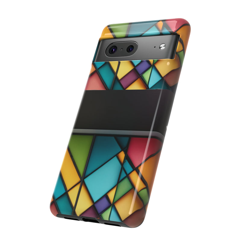 Geometric Patterns Tough Cases  All iPhone 15, 14, 13, 12, 11, X, 8 , Google Pixel 7, 6, 5, Samsung Galaxy 23, 22, 21, 20, 10