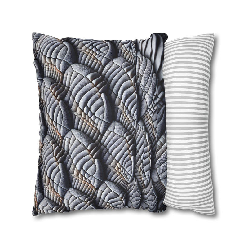 Spun Polyester Square Pillowcase