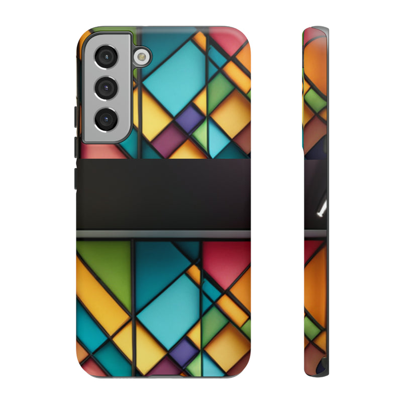 Geometric Patterns Tough Cases  All iPhone 15, 14, 13, 12, 11, X, 8 , Google Pixel 7, 6, 5, Samsung Galaxy 23, 22, 21, 20, 10