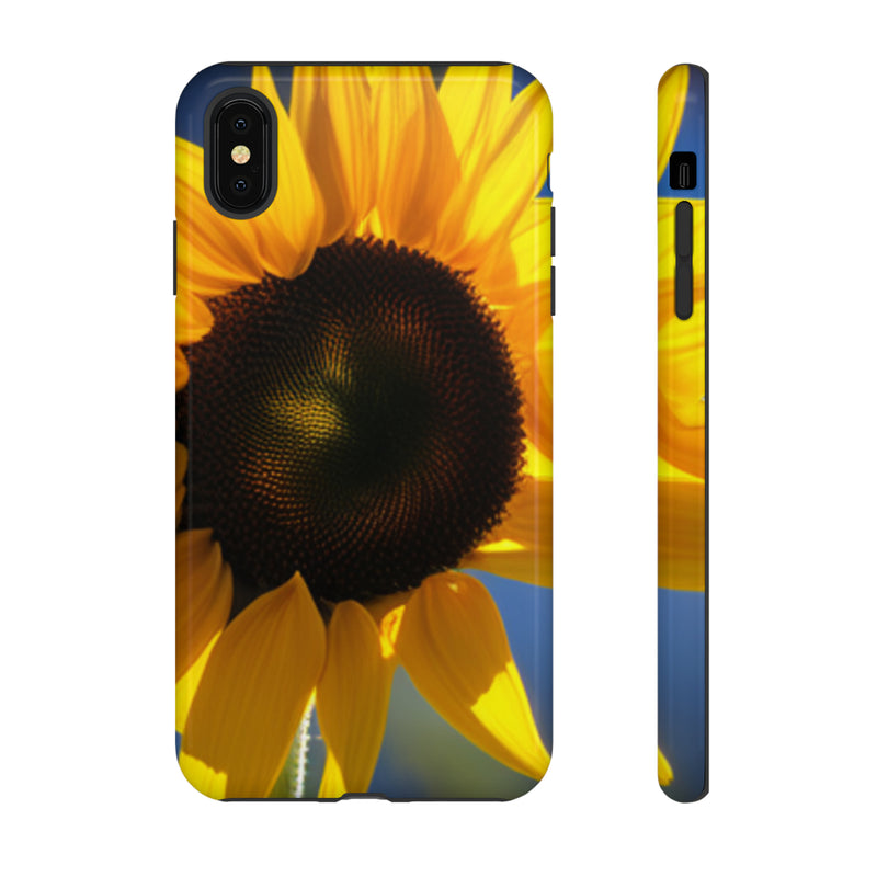 Sunflower Tough Cases  All iPhone 15, 14, 13, 12, 11, X, 8 , Google Pixel 7, 6, 5, Samsung Galaxy 23, 22, 21, 20, 10