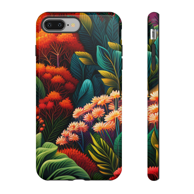 Vibrant Floresta Tough Cases For  All iPhone 15, 14, 13, 12, 11, X, 8 , Google Pixel 7, 6, 5, Samsung Galaxy 23, 22, 21, 20, 10