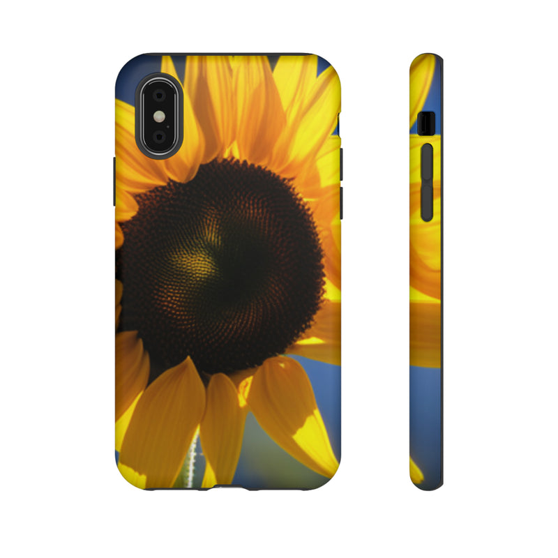 Sunflower Tough Cases  All iPhone 15, 14, 13, 12, 11, X, 8 , Google Pixel 7, 6, 5, Samsung Galaxy 23, 22, 21, 20, 10