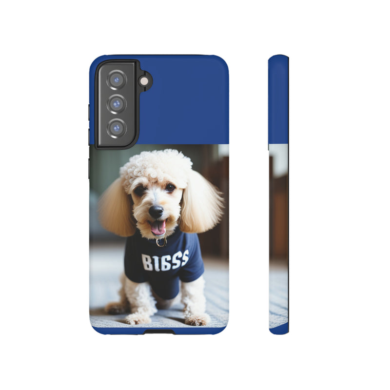 Bigss In Blue Tough Cases. All iPhone 15, 14, 13, 12, 11, X, 8 , Google Pixel 7, 6, 5, Samsung Galaxy 23, 22, 21, 20, 10