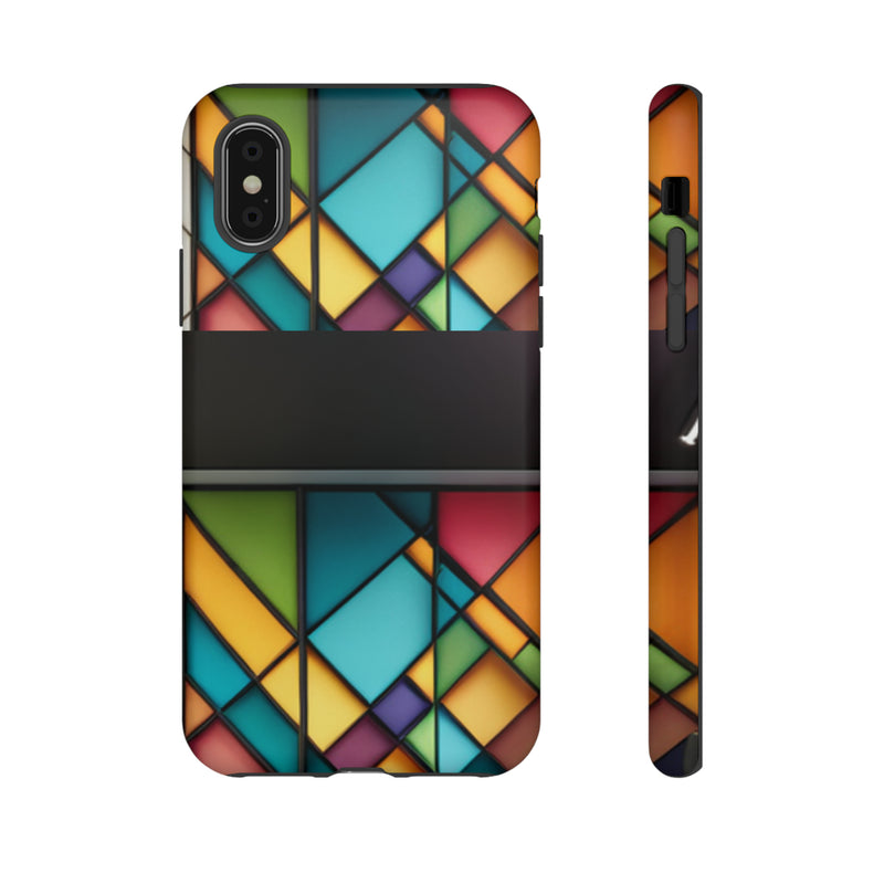 Geometric Patterns Tough Cases  All iPhone 15, 14, 13, 12, 11, X, 8 , Google Pixel 7, 6, 5, Samsung Galaxy 23, 22, 21, 20, 10