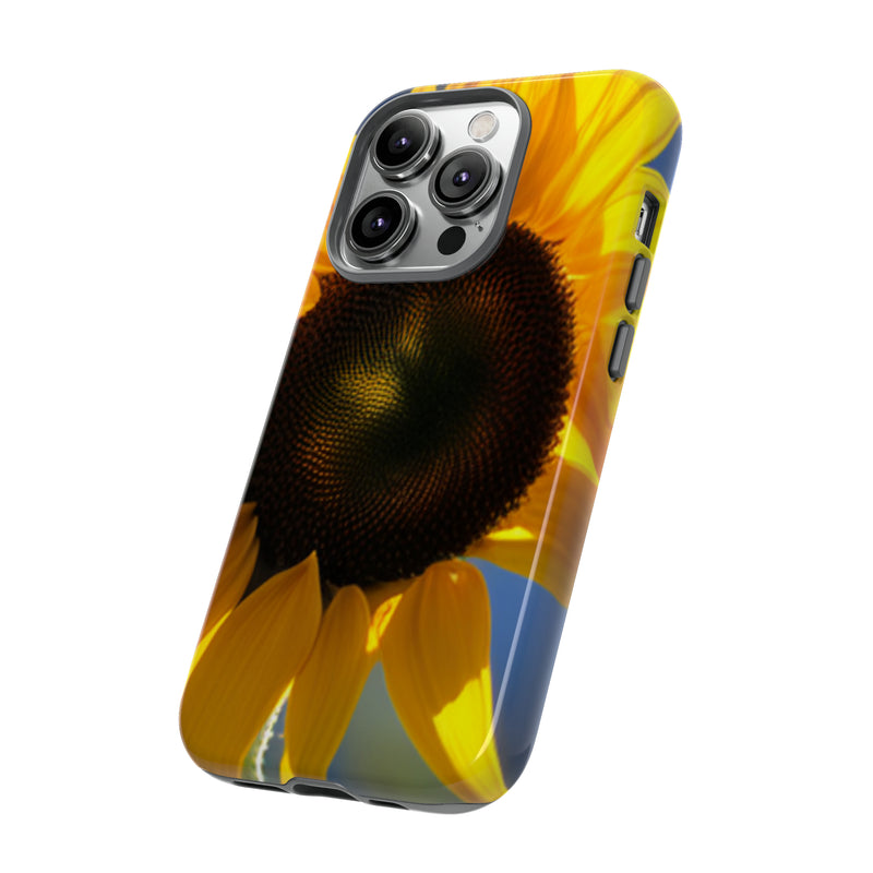 Sunflower Tough Cases  All iPhone 15, 14, 13, 12, 11, X, 8 , Google Pixel 7, 6, 5, Samsung Galaxy 23, 22, 21, 20, 10