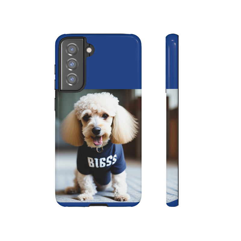 Bigss In Blue Tough Cases. All iPhone 15, 14, 13, 12, 11, X, 8 , Google Pixel 7, 6, 5, Samsung Galaxy 23, 22, 21, 20, 10