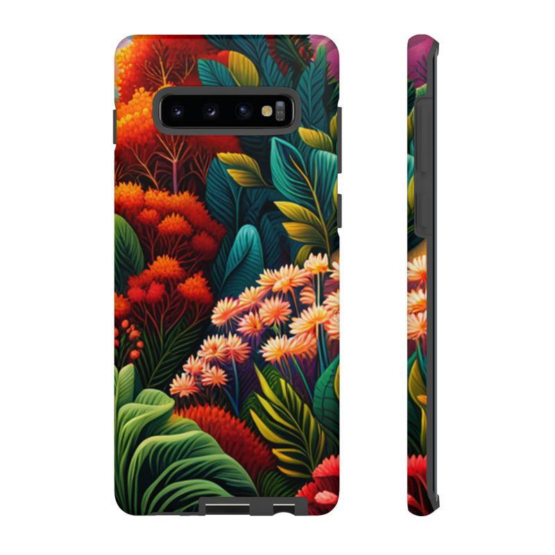 Vibrant Floresta Tough Cases For  All iPhone 15, 14, 13, 12, 11, X, 8 , Google Pixel 7, 6, 5, Samsung Galaxy 23, 22, 21, 20, 10