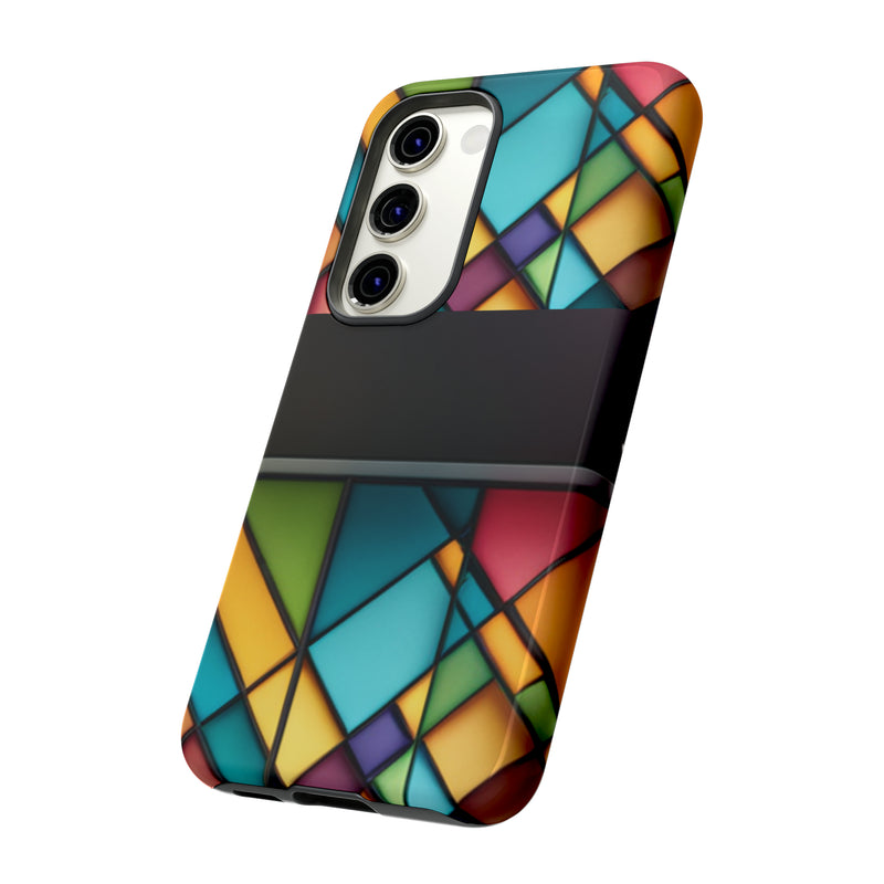 Geometric Patterns Tough Cases  All iPhone 15, 14, 13, 12, 11, X, 8 , Google Pixel 7, 6, 5, Samsung Galaxy 23, 22, 21, 20, 10