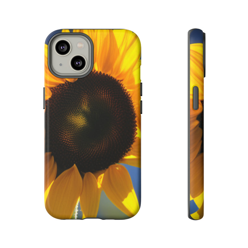 Sunflower Tough Cases  All iPhone 15, 14, 13, 12, 11, X, 8 , Google Pixel 7, 6, 5, Samsung Galaxy 23, 22, 21, 20, 10