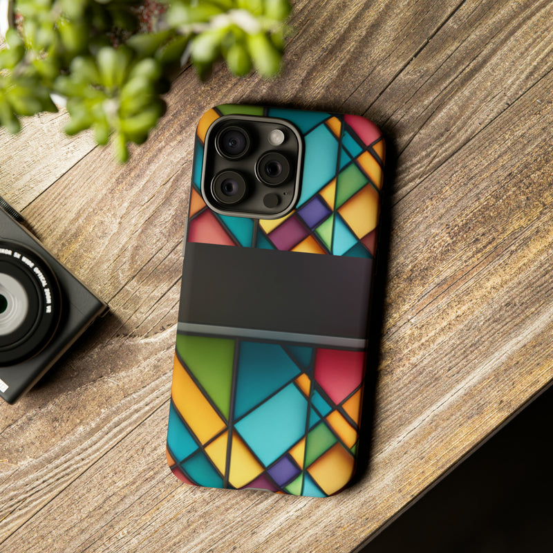 Geometric Patterns Tough Cases  All iPhone 15, 14, 13, 12, 11, X, 8 , Google Pixel 7, 6, 5, Samsung Galaxy 23, 22, 21, 20, 10