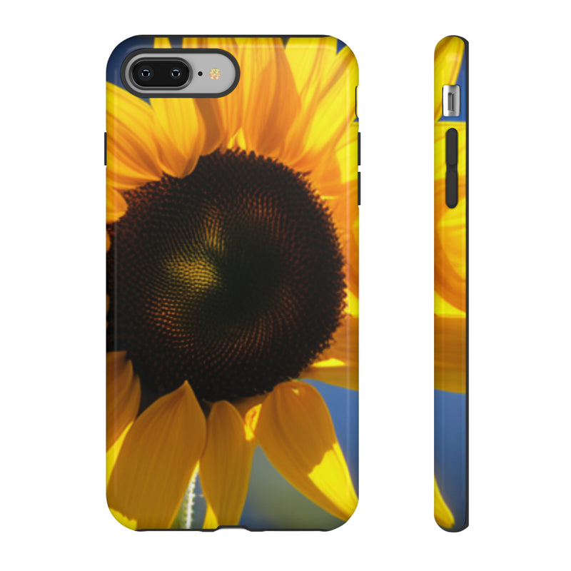 Sunflower Tough Cases  All iPhone 15, 14, 13, 12, 11, X, 8 , Google Pixel 7, 6, 5, Samsung Galaxy 23, 22, 21, 20, 10