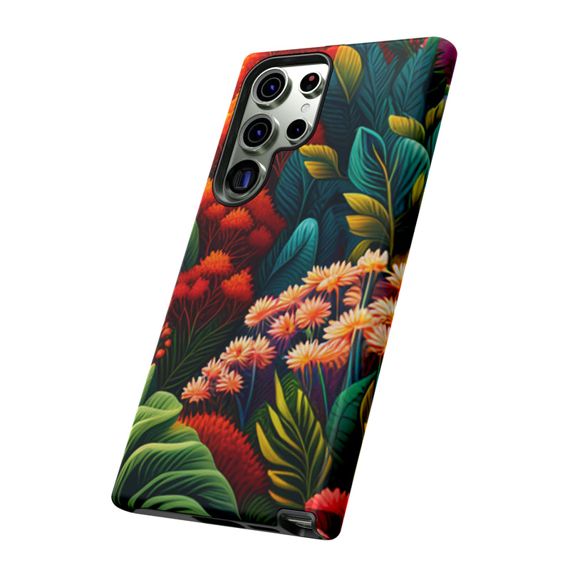 Vibrant Floresta Tough Cases For  All iPhone 15, 14, 13, 12, 11, X, 8 , Google Pixel 7, 6, 5, Samsung Galaxy 23, 22, 21, 20, 10