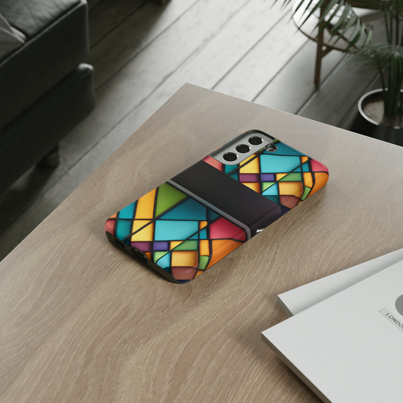 Geometric Patterns Tough Cases  All iPhone 15, 14, 13, 12, 11, X, 8 , Google Pixel 7, 6, 5, Samsung Galaxy 23, 22, 21, 20, 10