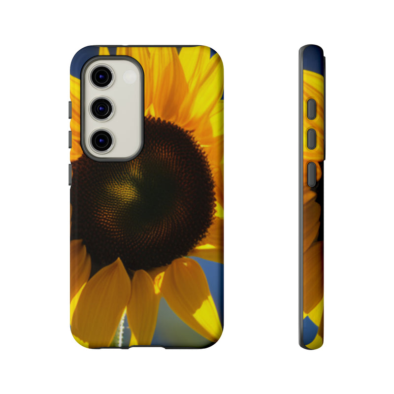 Sunflower Tough Cases  All iPhone 15, 14, 13, 12, 11, X, 8 , Google Pixel 7, 6, 5, Samsung Galaxy 23, 22, 21, 20, 10