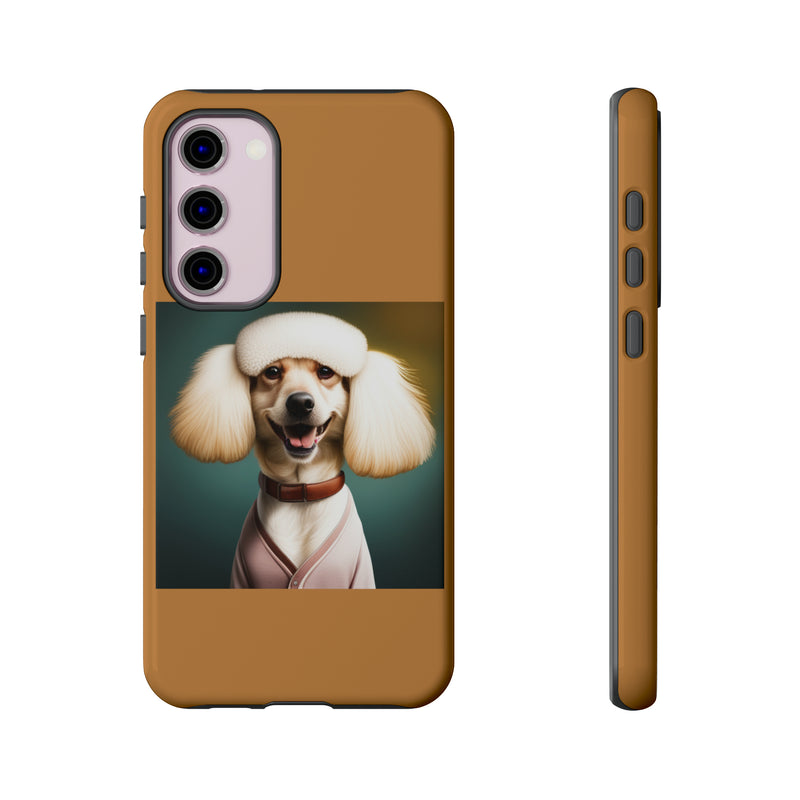 A Lady Poodle Tough Cases. All iPhone 15, 14, 13, 12, 11, X, 8 , Google Pixel 7, 6, 5, Samsung Galaxy 23, 22, 21, 20, 10