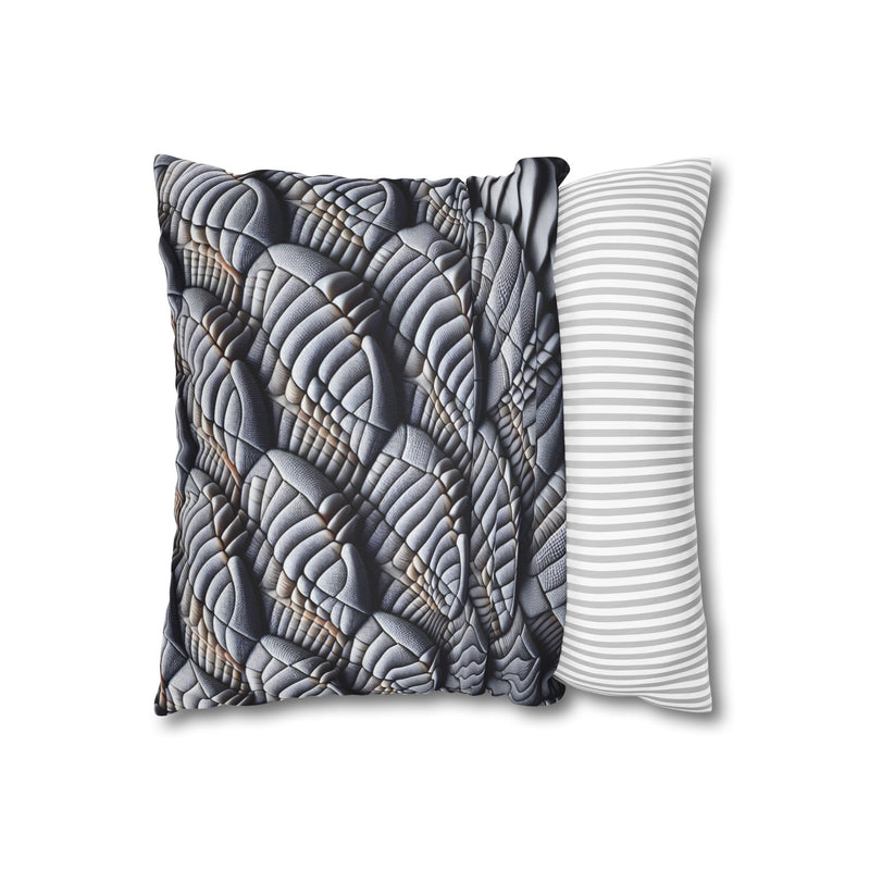 Spun Polyester Square Pillowcase