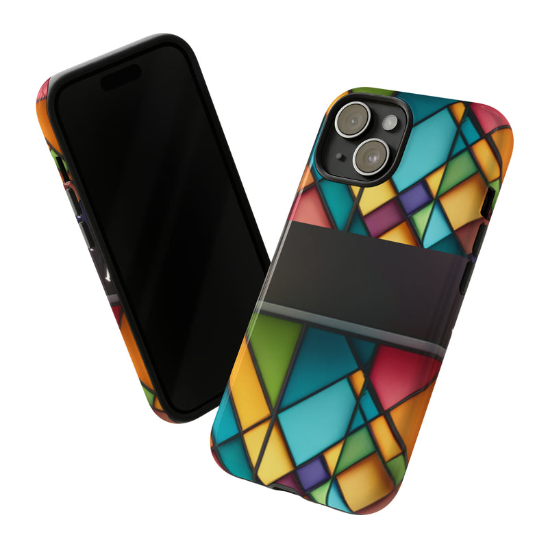 Geometric Patterns Tough Cases  All iPhone 15, 14, 13, 12, 11, X, 8 , Google Pixel 7, 6, 5, Samsung Galaxy 23, 22, 21, 20, 10