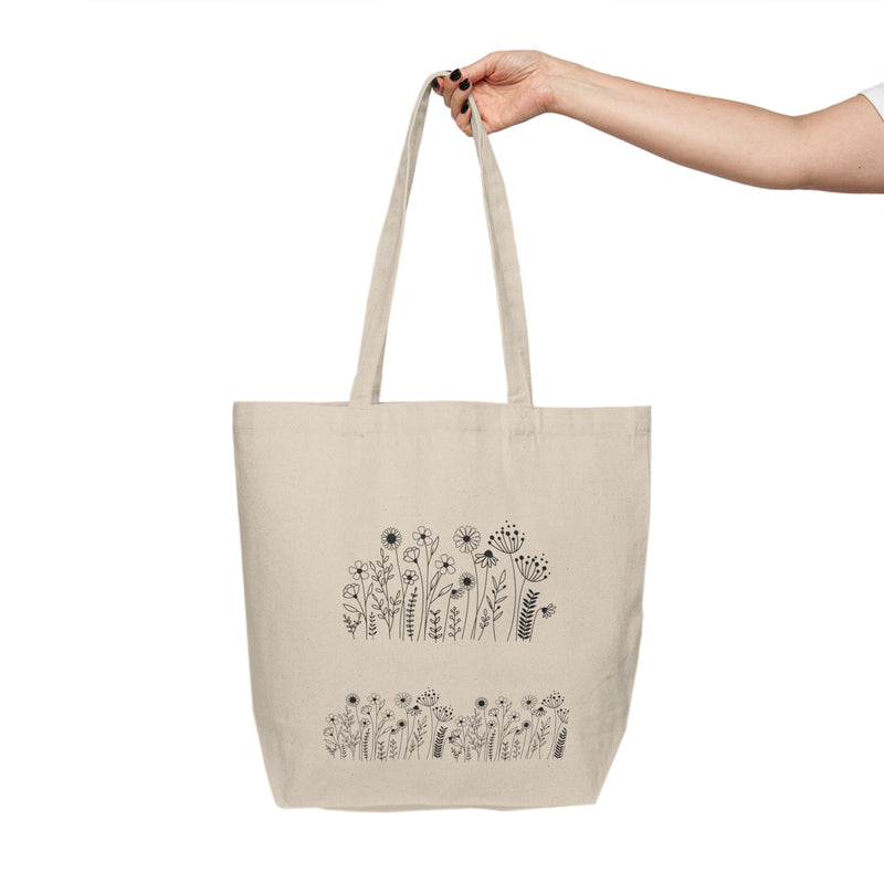 Canvas Shopping Tote