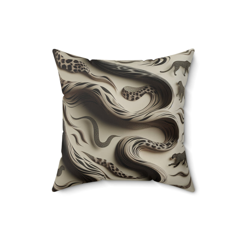 Spun Polyester Square Pillow