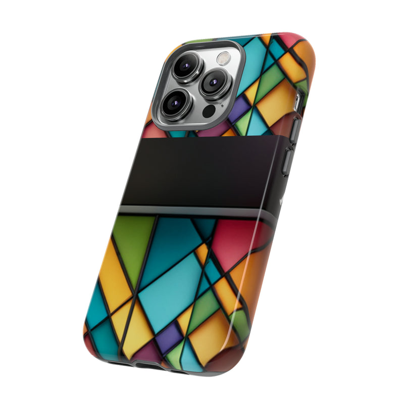 Geometric Patterns Tough Cases  All iPhone 15, 14, 13, 12, 11, X, 8 , Google Pixel 7, 6, 5, Samsung Galaxy 23, 22, 21, 20, 10