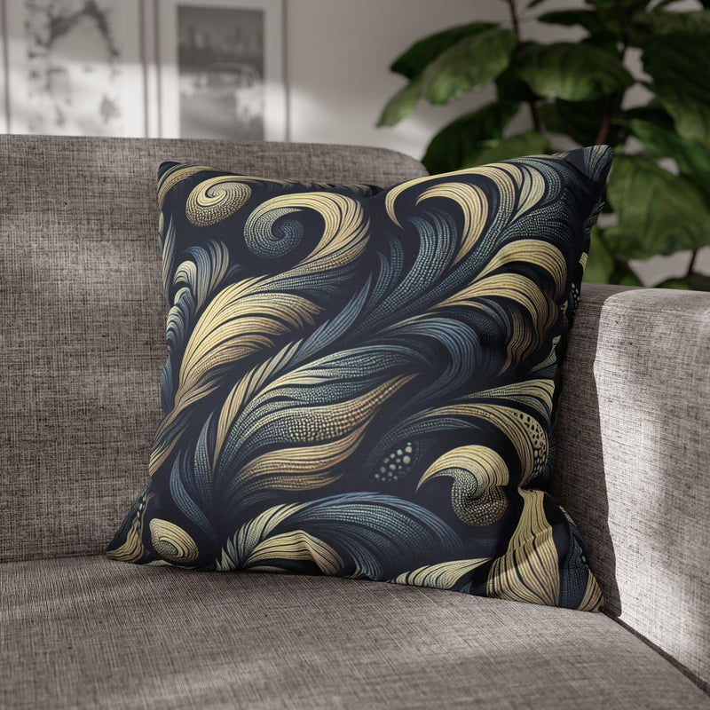 Spun Polyester Square Pillowcase