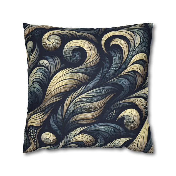 Spun Polyester Square Pillowcase