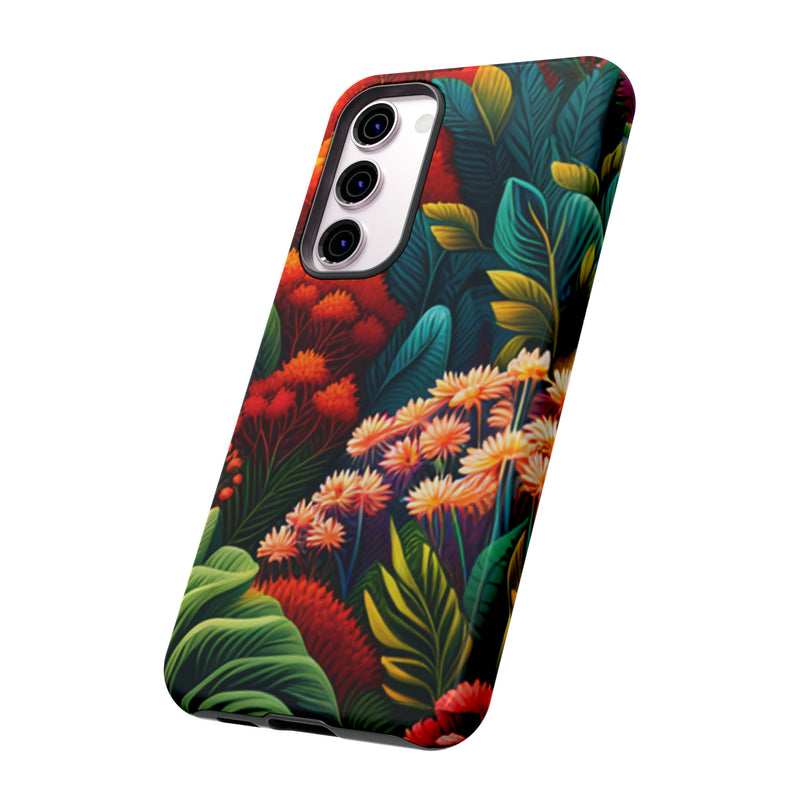 Vibrant Floresta Tough Cases For  All iPhone 15, 14, 13, 12, 11, X, 8 , Google Pixel 7, 6, 5, Samsung Galaxy 23, 22, 21, 20, 10