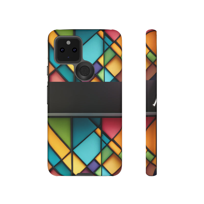 Geometric Patterns Tough Cases  All iPhone 15, 14, 13, 12, 11, X, 8 , Google Pixel 7, 6, 5, Samsung Galaxy 23, 22, 21, 20, 10