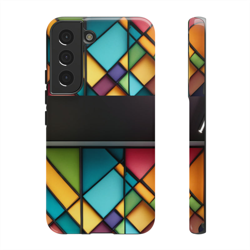 Geometric Patterns Tough Cases  All iPhone 15, 14, 13, 12, 11, X, 8 , Google Pixel 7, 6, 5, Samsung Galaxy 23, 22, 21, 20, 10