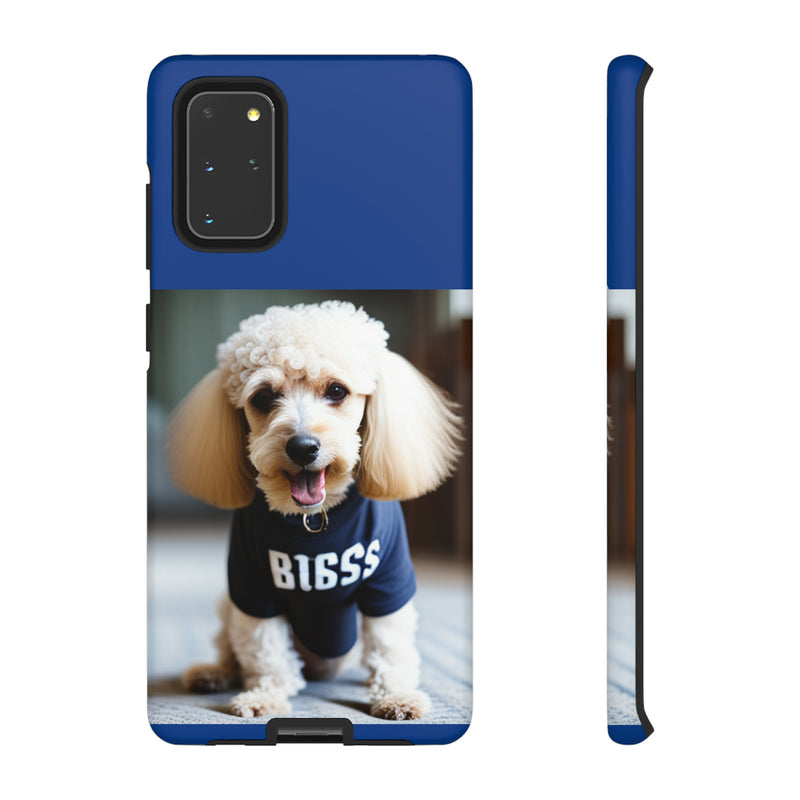 Bigss In Blue Tough Cases. All iPhone 15, 14, 13, 12, 11, X, 8 , Google Pixel 7, 6, 5, Samsung Galaxy 23, 22, 21, 20, 10