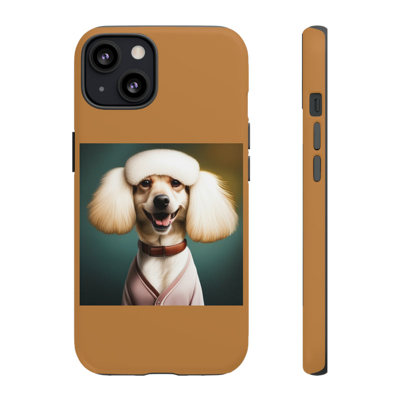 A Lady Poodle Tough Cases. All iPhone 15, 14, 13, 12, 11, X, 8 , Google Pixel 7, 6, 5, Samsung Galaxy 23, 22, 21, 20, 10