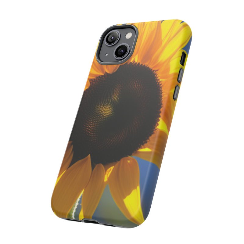 Sunflower Tough Cases  All iPhone 15, 14, 13, 12, 11, X, 8 , Google Pixel 7, 6, 5, Samsung Galaxy 23, 22, 21, 20, 10