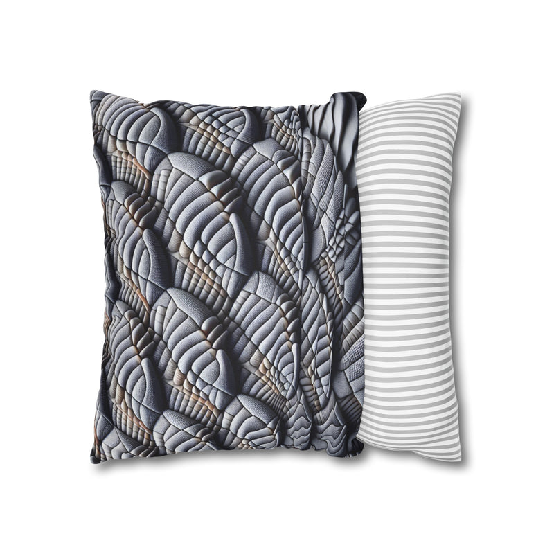 Spun Polyester Square Pillowcase