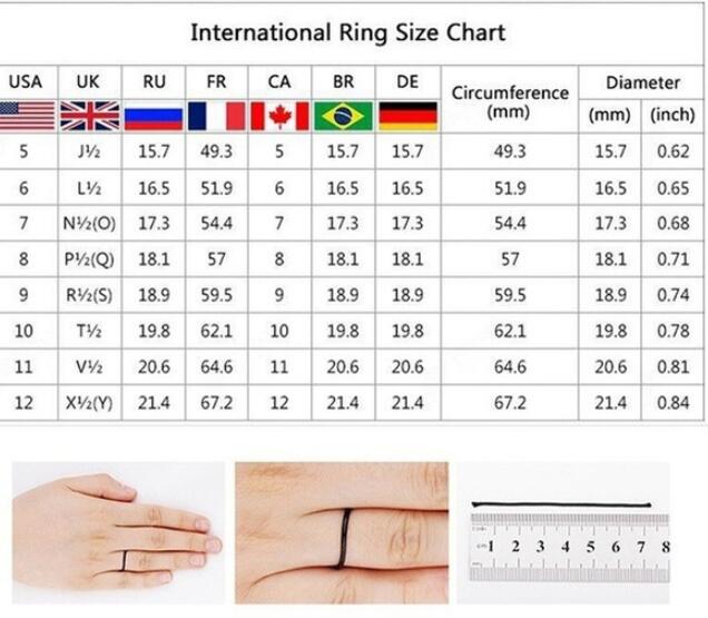 wedding ring set men and women couple ring jewellery New set of rings