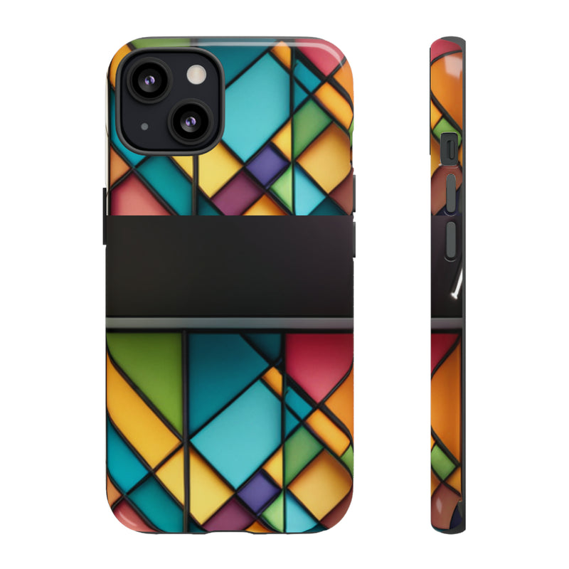 Geometric Patterns Tough Cases  All iPhone 15, 14, 13, 12, 11, X, 8 , Google Pixel 7, 6, 5, Samsung Galaxy 23, 22, 21, 20, 10