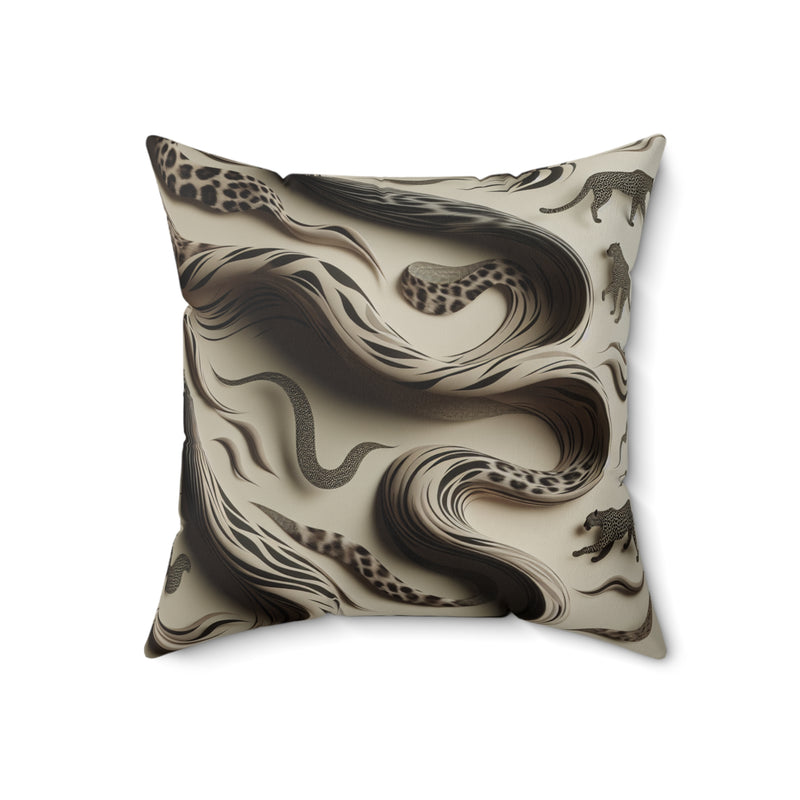 Spun Polyester Square Pillow